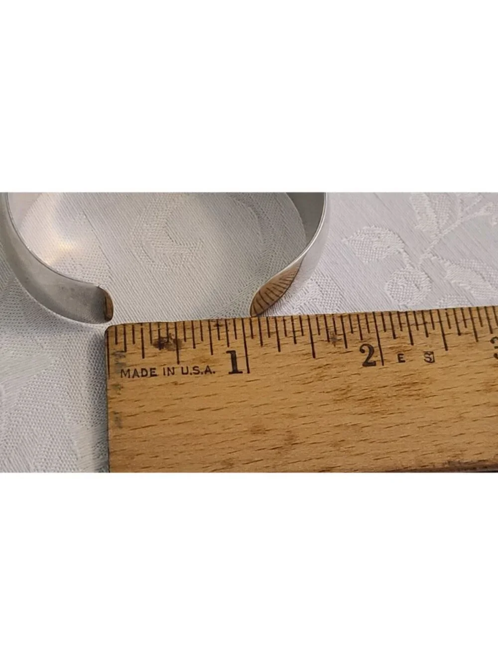 Vintage Navajo Tommy Singer TS Sterling Silver Cuff Bracelet 23g